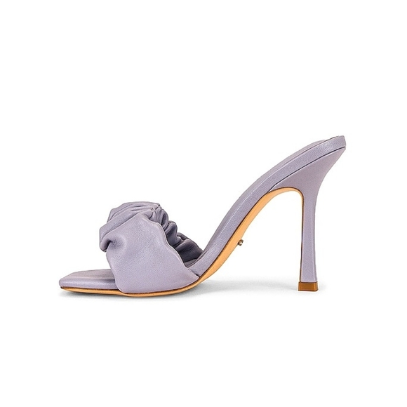 Tony Bianco Lavender Fara Scrunched Square Toe Sandal - Picture 4 of 15